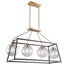 Artcraft AC11604VB - Bridegtown 4 Light Cage Pendant