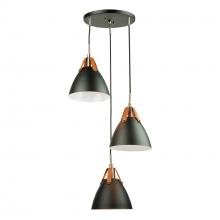 Artcraft SC13323BK - Tote 3 Light Pendant Black