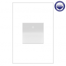 Legrand ASPD1532W4 - adorne 15A Paddle Switch, White, with Microban