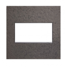 Legrand AWM2GHFFE1 - adorne Two-Gang Screwless Wall Plate in Hubbardton Forge? Natural Iron