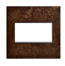 Legrand AWM2GHFBR1 - adorne Two-Gang Screwless Wall Plate in Hubbardton Forge Bronze