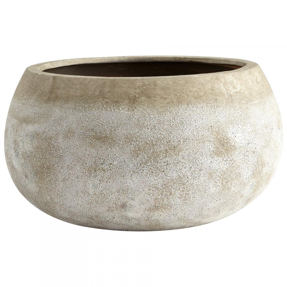 Round Stoney Planter -LG