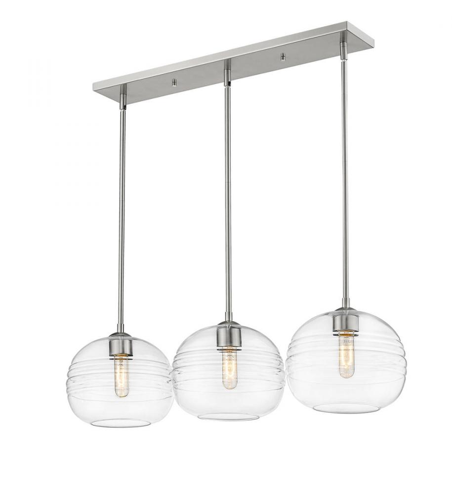 3 Light Linear Chandelier