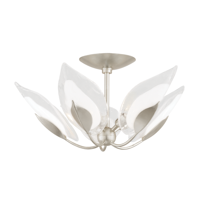 5 LIGHT SEMI FLUSH