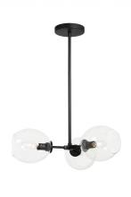 Minka George Kovacs P1363-66A - 3 Light Semi-Flush