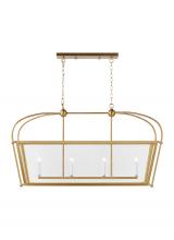 Visual Comfort & Co. Studio Collection 6691004EN-848 - Charleston Four Light Linear Lantern