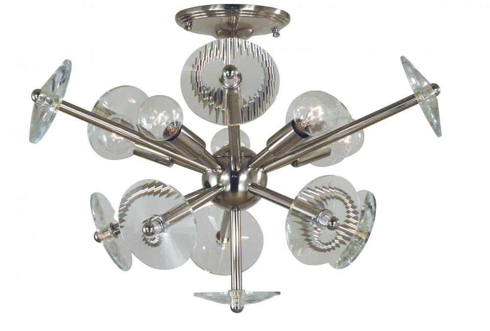 5-Light Apogee Flush Mount/Semi Flush Mount