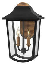 Hinkley 1974BK - Medium Wall Mount Lantern